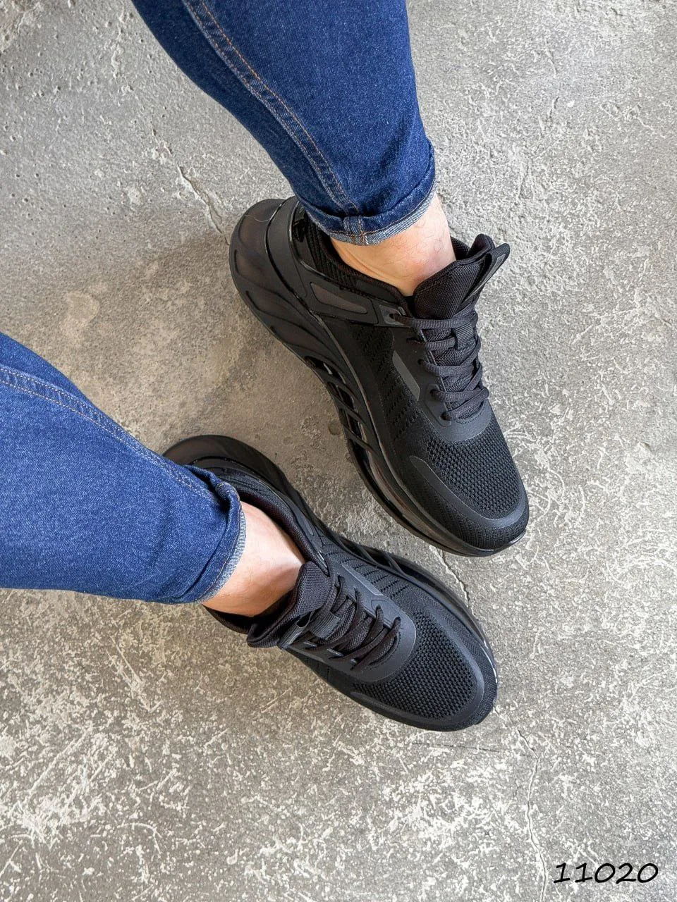 чоловічі кросівки Bass чорні