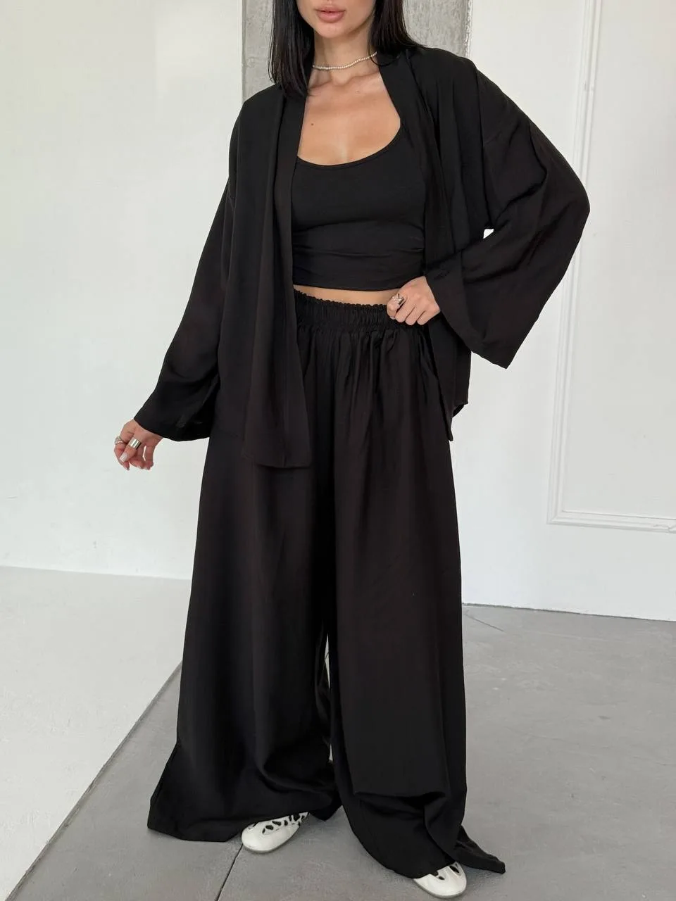 елегантний костюм для спекотного літа