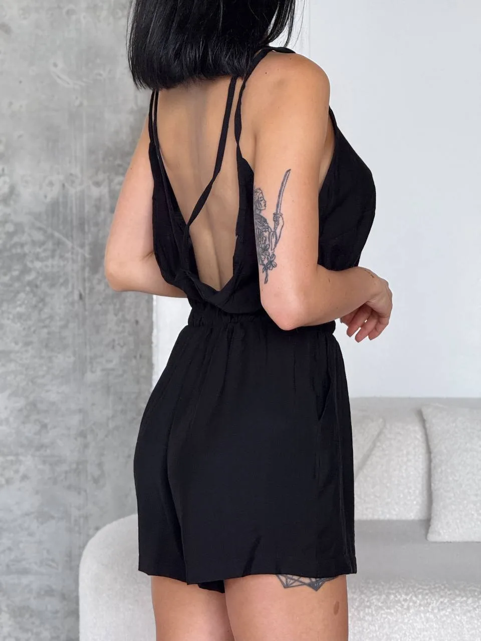 комбінезон з натуральної тканини