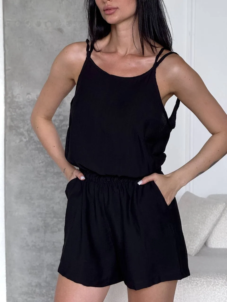 комбінезон з натуральної тканини