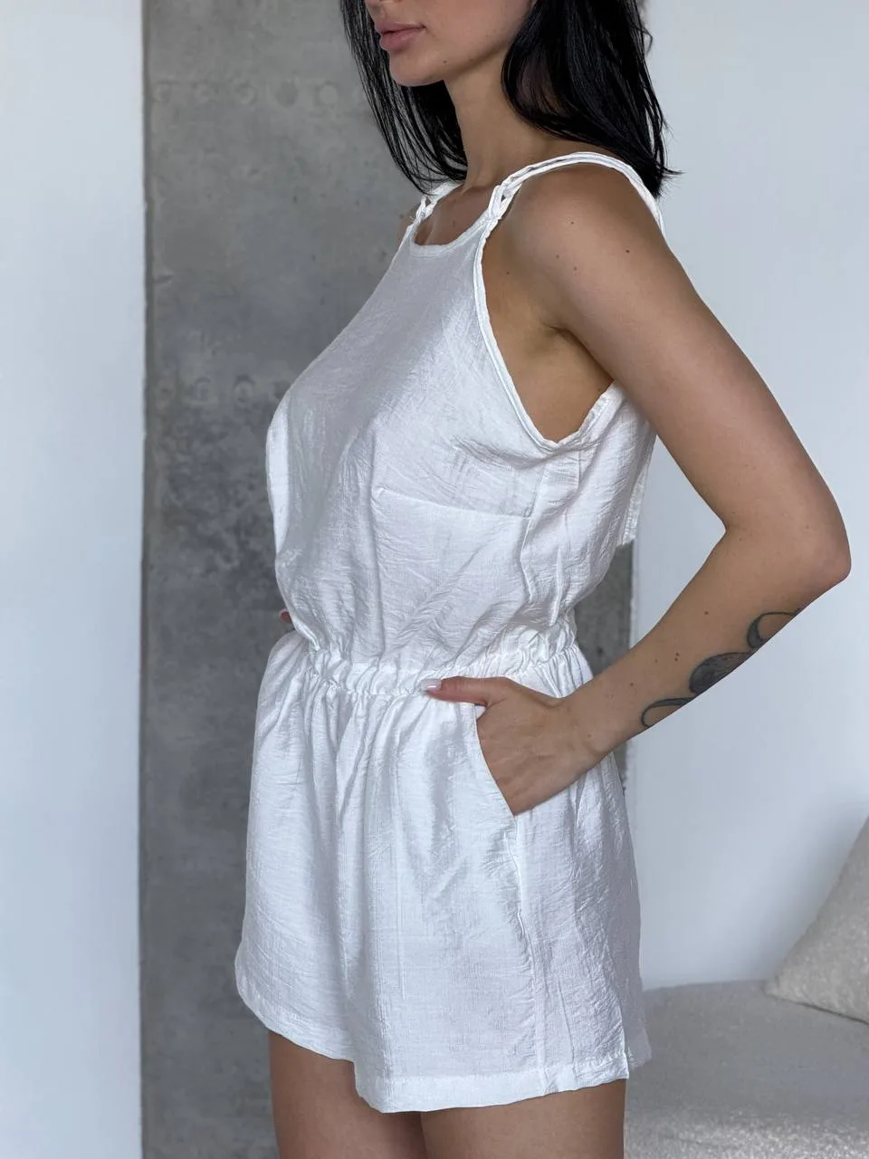 комбінезон з натуральної тканини