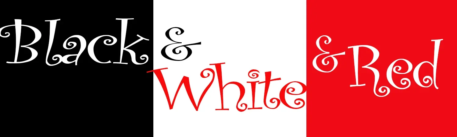 Black&White&Red