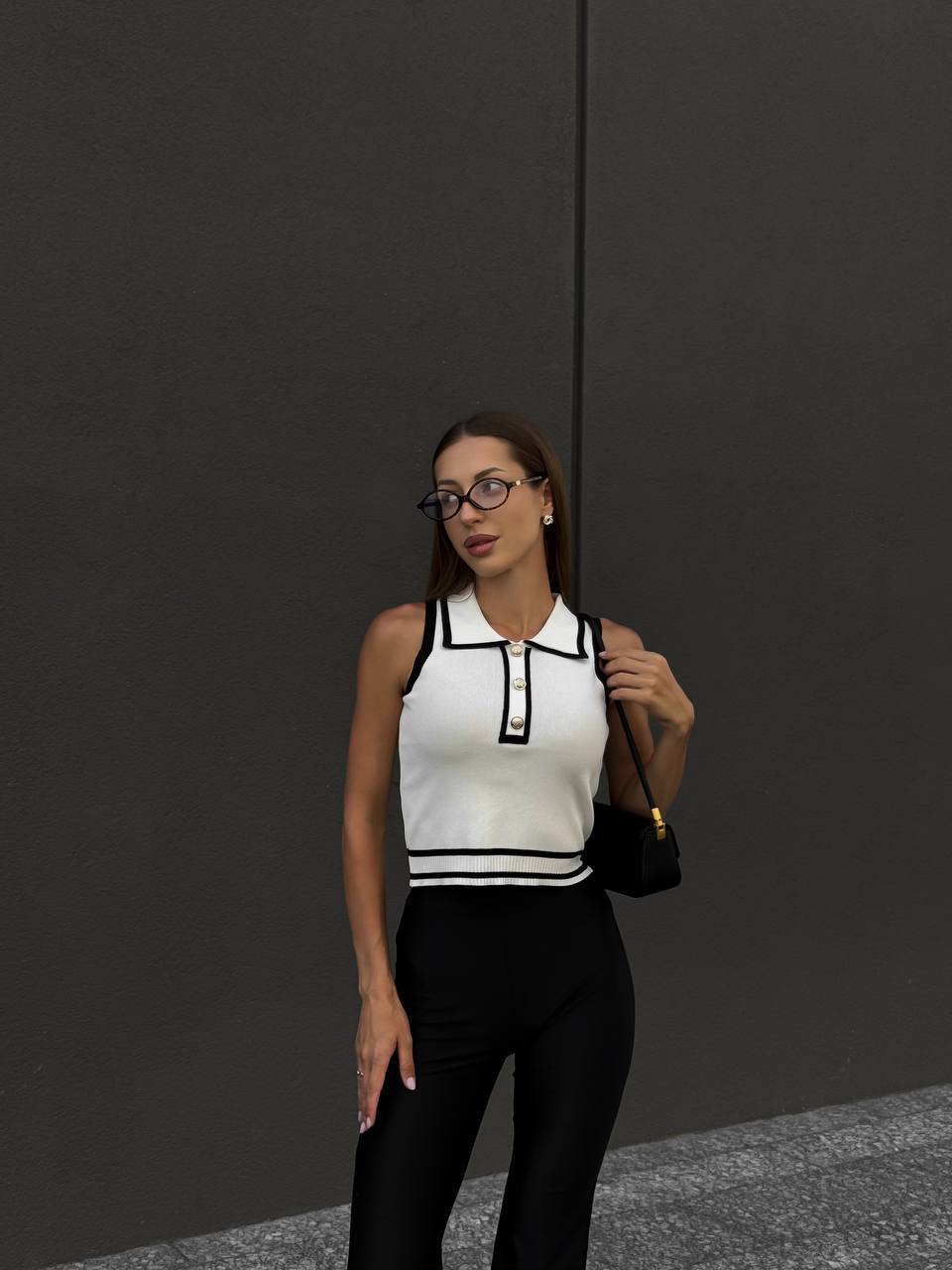 Жилет-майка жіноча трикотажна - Зображення 2