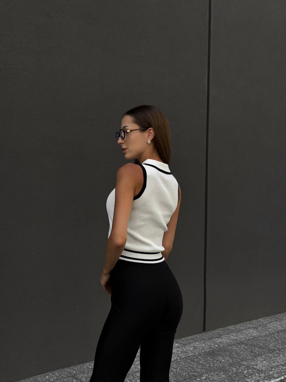 Жилет-майка жіноча трикотажна - Зображення 8